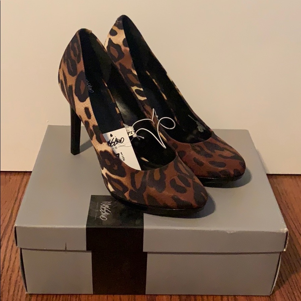 Mossimo Leopard Print Heels